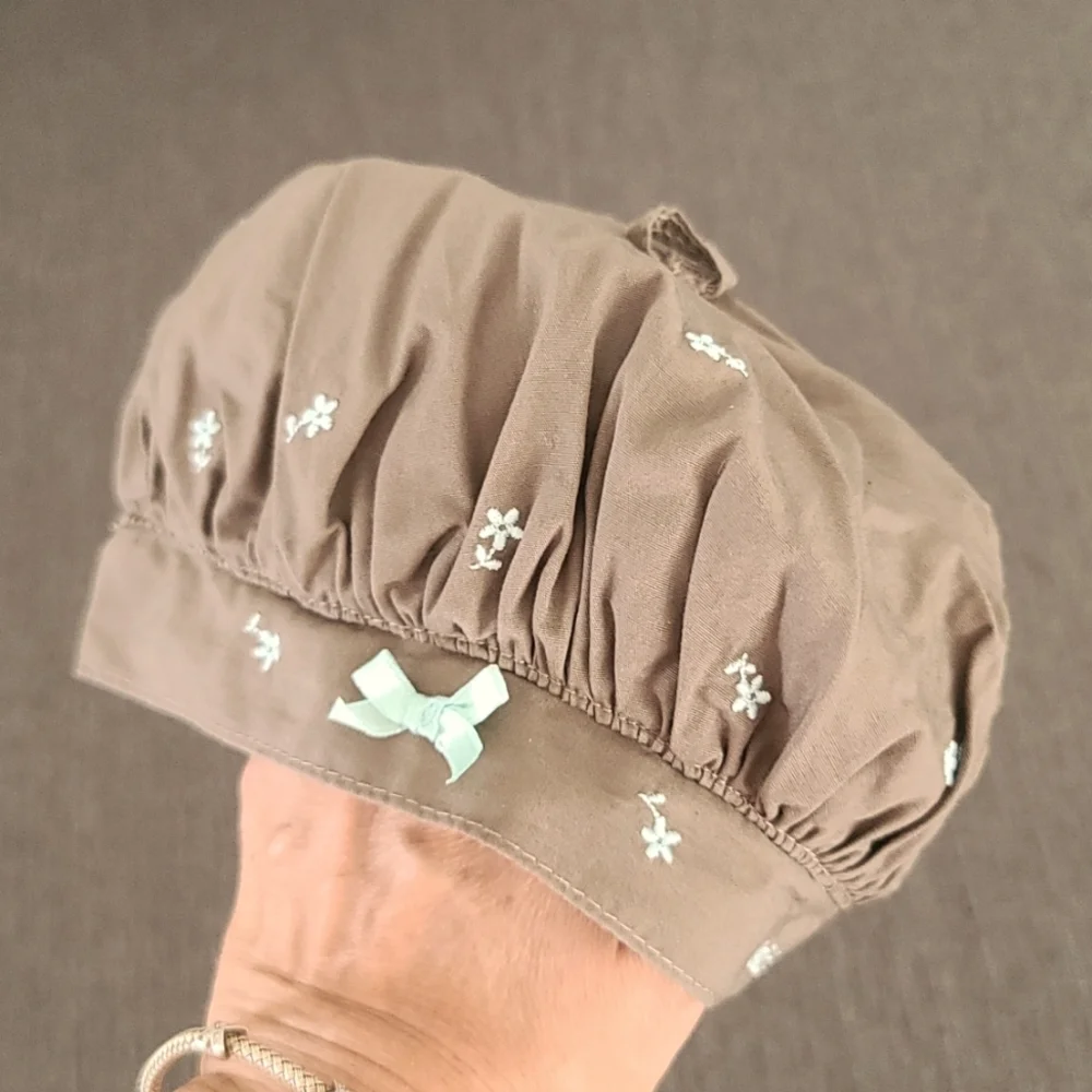 VINTAGE DISNEY Baby Girls Beret Hat WINNIE THE POOH PhotO Prop Hat for Doll - Picture 4 of 12